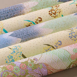 Chiyogami Silk Screen Print Set of 5 Sheets, Set 3
