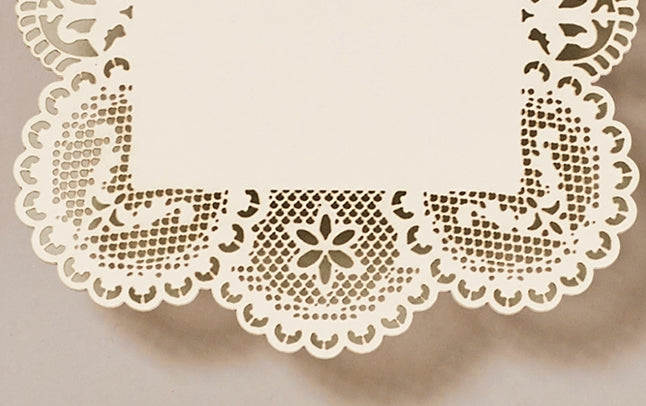 Set of 6 Lace Postcards and Matching Envelopes, No. 1