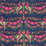 Italian Woodblock Paper Sheet, Marche