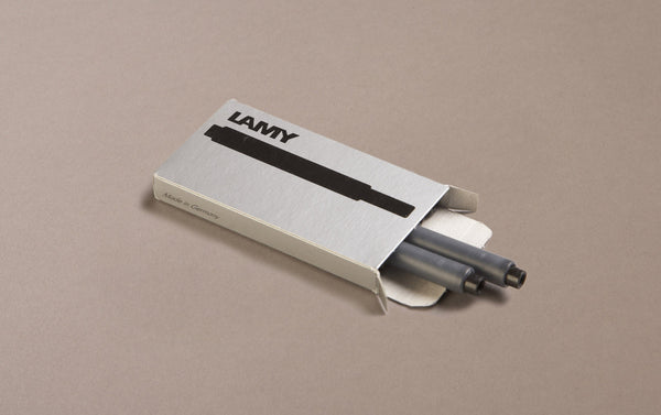 Black Lamy 5 Pack Ink Cartridges