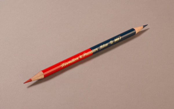Red and Blue Kitaboshi Editor's Pencil