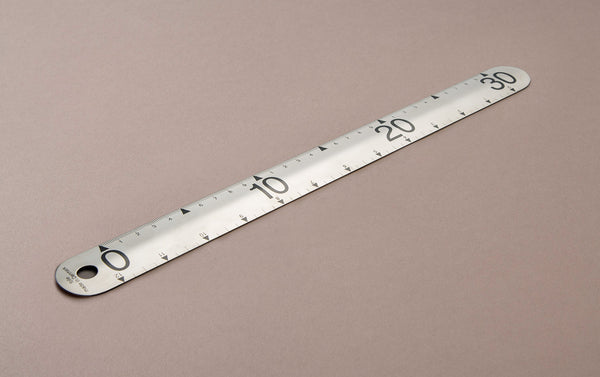 Folle 30cm / 12 inch Stainless Steel Ruler