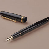 Black Pilot Custom 74 Fountain Pen, Extra Fine Nib