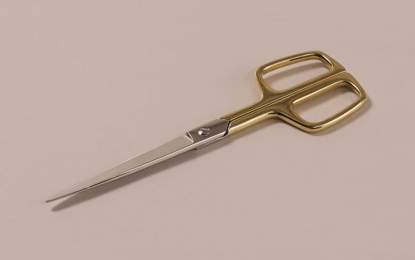 Gold Plated 1970s Choosing Keeping Scissor