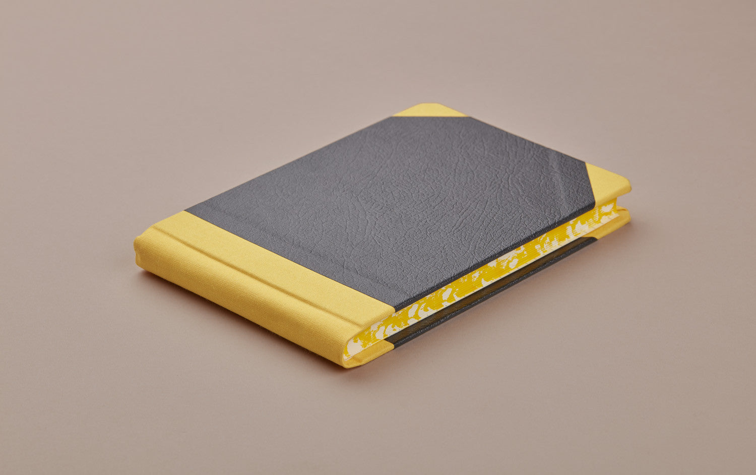 Yellow Sewn Bound Hardback Pocket Sketchbook