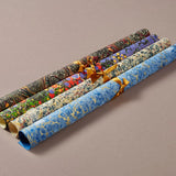Hand marbled Paper Sheet
