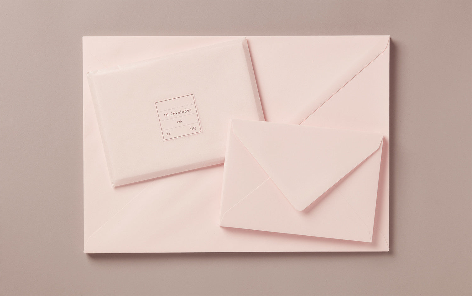 Pink Rivoli Envelopes, various sizes