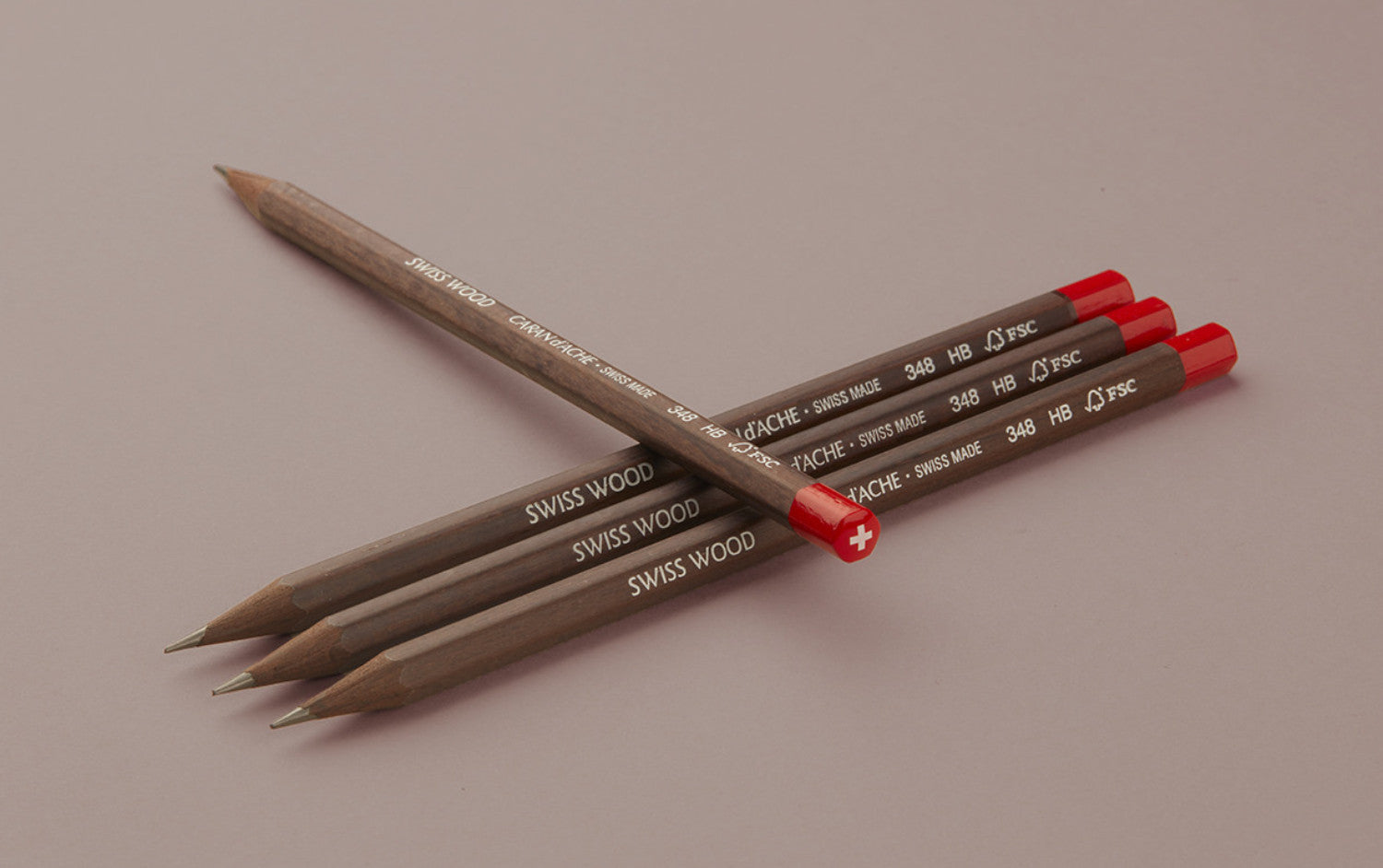 Caran d'Ache Swiss Wood 348 HB Pencil