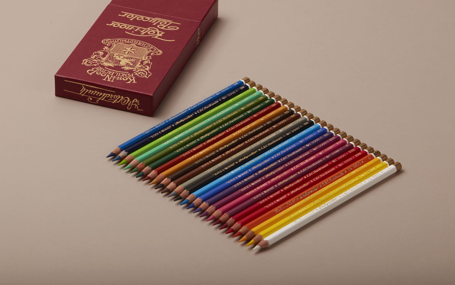 Koh-I-Noor Polycolor Coloured Pencils, Set of 24