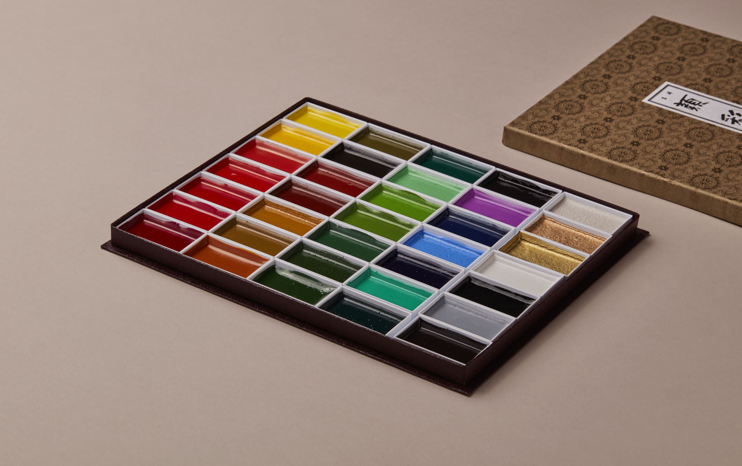 35 Colours Japanese Watercolour set