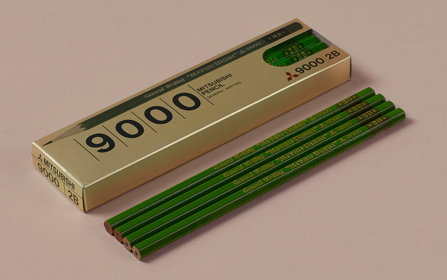 2B Mitsubishi 9000 Pencils