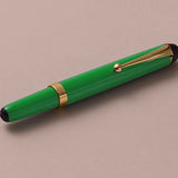 Ohnishi Seisakusho Spring Green Celluloid Pencil Extender and Holder