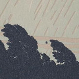 Letterpress Storm and Lightning Greeting Card