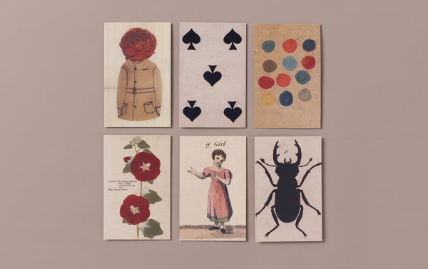 Set of 6 Victorian Ephemera Postcards, No 3