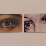 I'm looking at you, set of 2 postcards