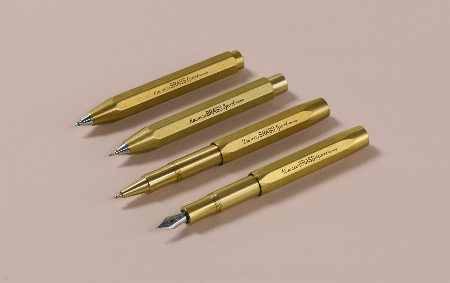 KAWECO BRASS SPORT FOUNTAIN PEN – The Frostery Living