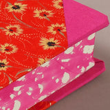 Extra-Thick "Composition Ledger" Chiyogami Notebook, Mid-Century Floral