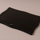 Luxury Black Leather Sottomani Desk Pad