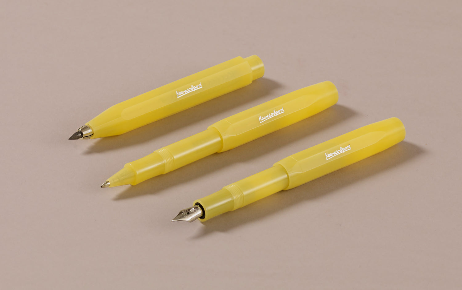 Sweet Banana Kaweco Frosted Sport Fountain Pen