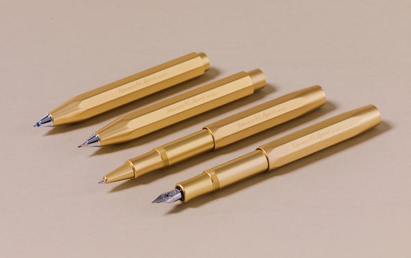 Matte Gold Kaweco Aluminium AL Sport 0.7mm Mechanical Pencil