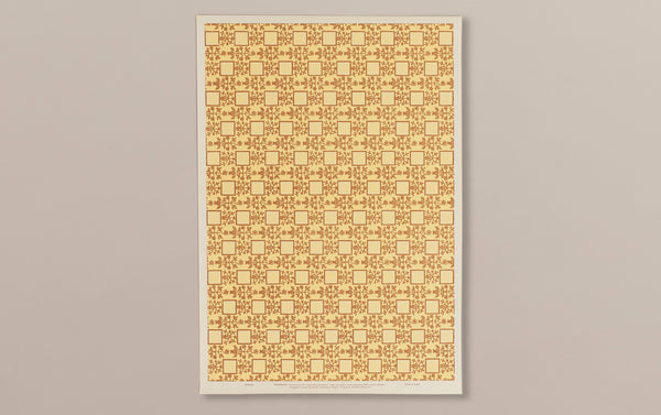 Italian Woodblock Paper, Venice in Yellow
