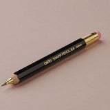 Black Wooden Barrel 2mm jotting & sketching mechanical pencil