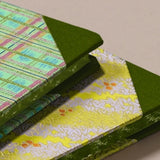 Hardback "Composition Ledger" Chiyogami Notebook, Grass Green Spine