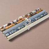 Assorted Blue Wrapping Papers