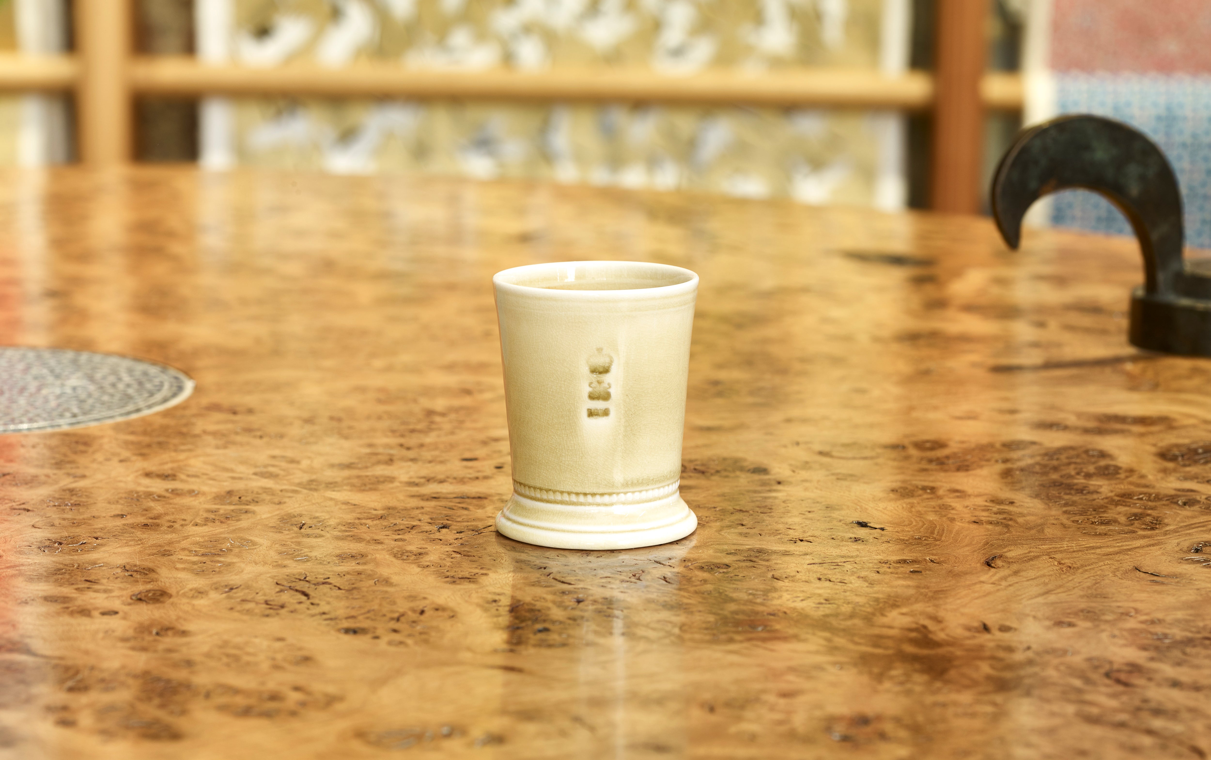 Steve Harrison Ceramic Desk Cup, No.88 Yellow Porcelain