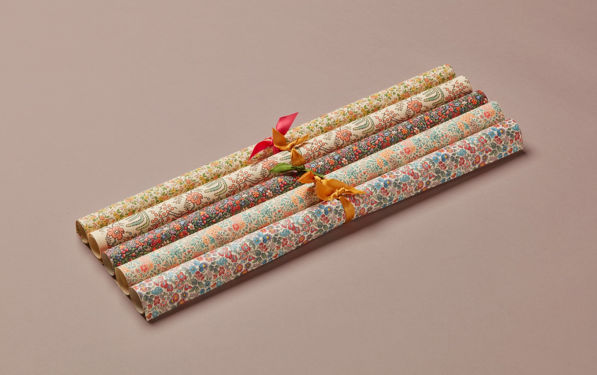 Assorted Floral Print Style Wrapping Papers