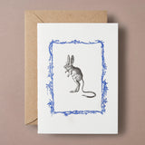 Letterpress Rodent Greeting Card